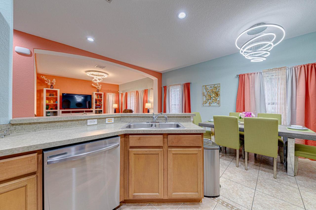 Affordable 4 Bedroom Luxury Villa Near Disney/Private Pool/Arcade/Game Room 奥兰多 外观 照片