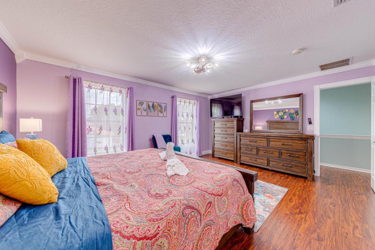 Affordable 4 Bedroom Luxury Villa Near Disney/Private Pool/Arcade/Game Room 奥兰多 外观 照片