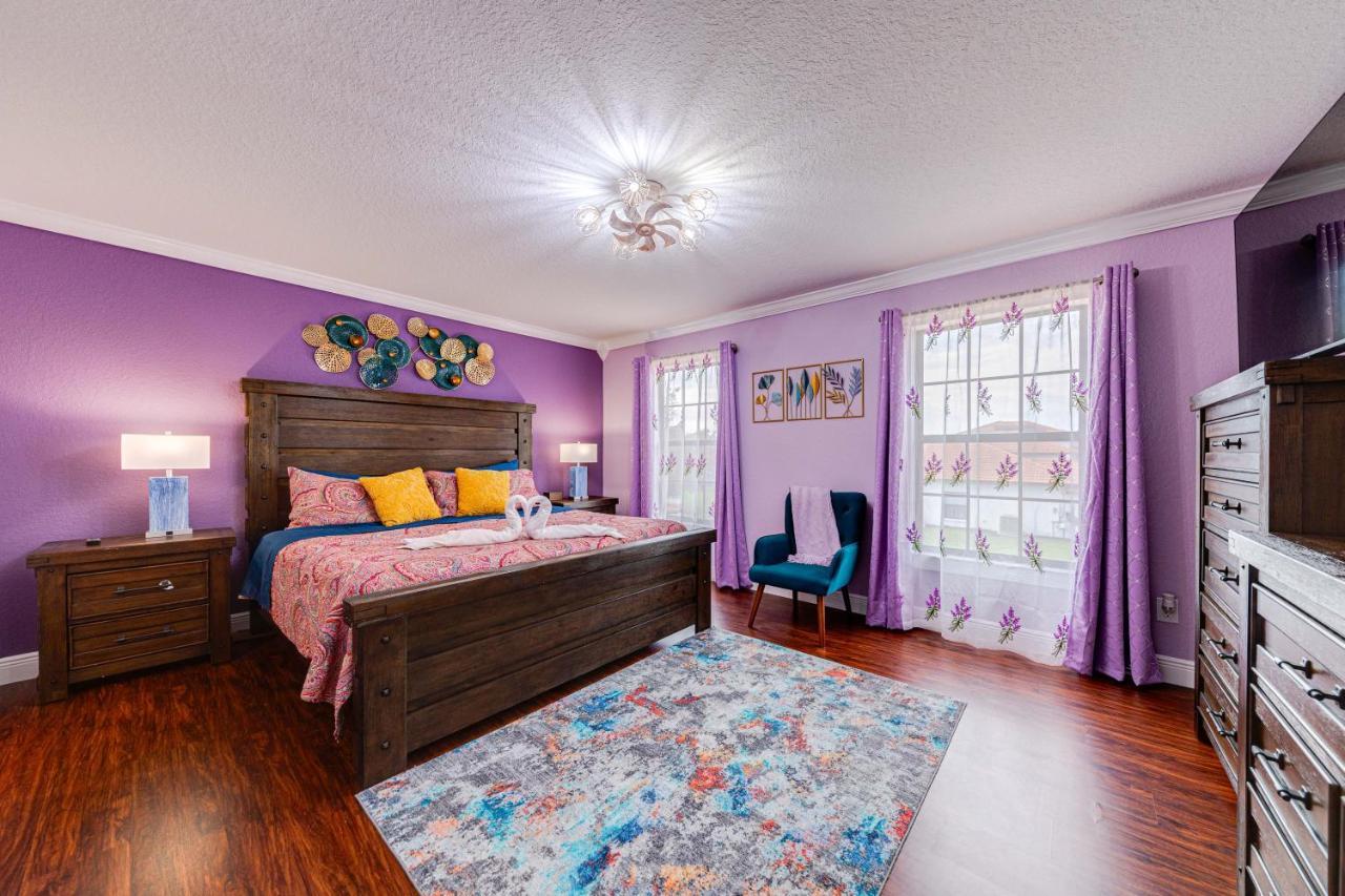 Affordable 4 Bedroom Luxury Villa Near Disney/Private Pool/Arcade/Game Room 奥兰多 外观 照片